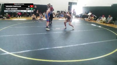 150/170 Round 2 - Fleet Mosser, Mighty Warriors Wrestling Acad vs Brianna Bartolini, Carolina Reapers