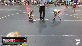 56 lbs Round 2 (6 Team) - Andrew Huffman, Ares Black vs Kamdynn Parker, East Kansas Eagles
