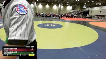 138B Cons. Semi - Nathan Adams, North DeSoto vs Hunter Butler, Neosho