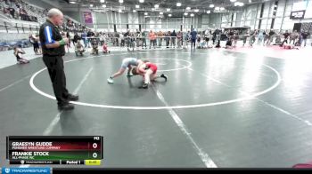 82 lbs 3rd Place Match - Frankie Stock, All-Phase WC vs Graesyn Gudde, Punisher Wrestling Company