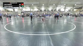 70 lbs Cons. Round 1 - Jack Waddle, Bradley Pride WC vs Jaxon Hedges, Fairview Jackets Youth Wrestling