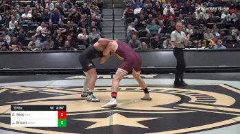 197 lbs Semifinal - Aaron Bolo, Central Michigan vs J.T. Brown, Army