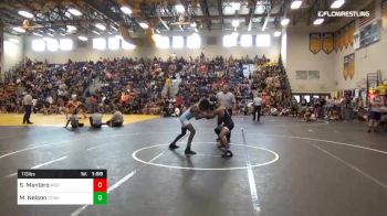 113 lbs Round Of 64 - Silas Mantero, Winter Springs vs Marrion Nelson, CFWA