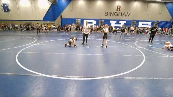 110 lbs Semifinal - Carson Himmer, Wasatch Wrestling Club vs Ayden Pyper, Cougars Wrestling Club