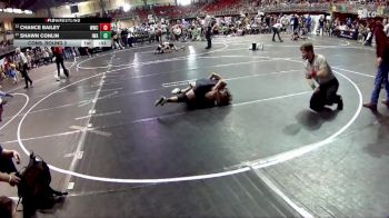 95 lbs Cons. Round 2 - Shawn Conlin, IronHawk Wrestling Academy vs Chance Bailey, Waverly Wrestling Club