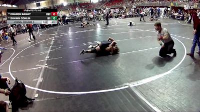 95 lbs Cons. Round 2 - Shawn Conlin, IronHawk Wrestling Academy vs Chance Bailey, Waverly Wrestling Club