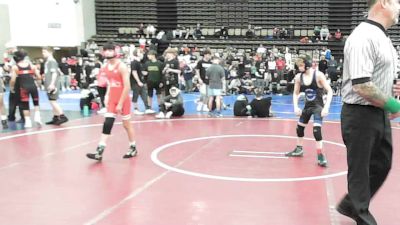 85 lbs Rr Rnd 1 - Logan Caravaggio, DoughBoy WC - MSE vs Max Garcia, Dark Horse - MSE