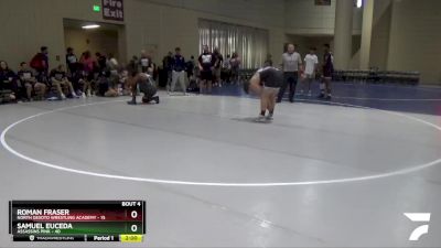 215 lbs Round 2 (6 Team) - Samuel Euceda, Assassins Pink vs Roman Fraser, North Desoto Wrestling Academy