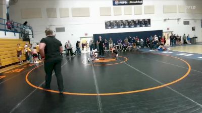 91 lbs 1st Place Match - Hoyt Peil, Thermopolis Middle School vs Kade Kirk, Powell Middle School