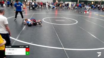 71-76 lbs 2nd Place Match - Trey Barnett, Elm Creek Wresting Club vs Ty Coble, Adams Central Youth Wrestling