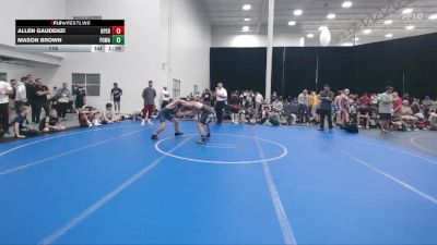 115 lbs Round 1 - Mason Brown, POWA vs Allen Gaudenzi, GPS Blue