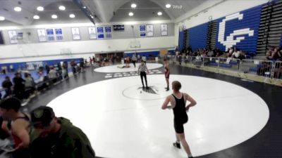 126 lbs Cons. Round 3 - Judeah Hernandez, La Quinta High School vs Sean Meeker, Simi Valley High School