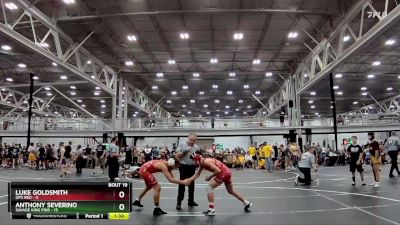 126 lbs Round 5 (8 Team) - Anthony Severino, Savage King Pins vs Luke Goldsmith, GPS Red