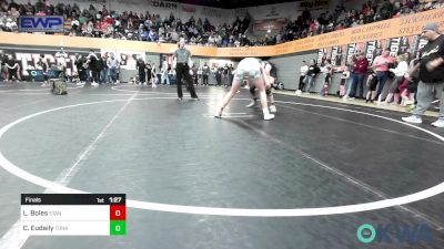 132 lbs Final - Landon Boles, Standfast OKC vs Clayton Eudaily, Tonkawa Takedown Club