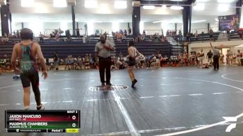 75 lbs Round 1 (8 Team) - Jaxon Mancuso, Mat Rats vs Maximus Chambers, Alabama Elite