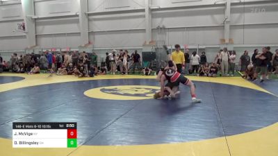 146-E Mats 6-10 10:15am lbs Round Of 32 - Jacob McVige, NY vs Damian Billingsley, OH