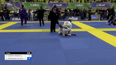 RAUL GOMES MARCELLO vs ALEX GONZAGA DA SILVA 2024 Brasileiro Jiu-Jitsu IBJJF