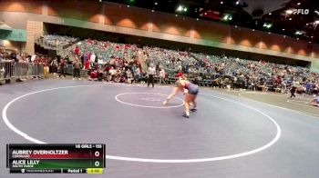 155 lbs Cons. Round 4 - Aubrey Overholtzer, Coronado vs Alice Lilly, South Tahoe