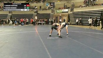 139 Championship Bracket Cons. Round 2 - Mason Romero, St. Francis vs August Hartung, Stillwater
