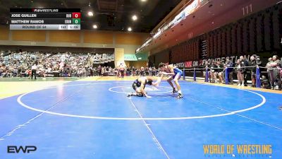 125 lbs Round Of 64 - Jose Guillen, Durham Wrestling Club vs Matthew Ramos, Exeter Union