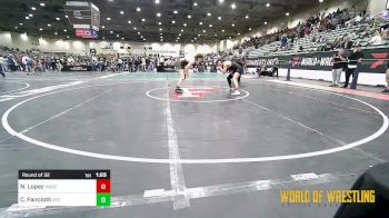 125 lbs Round Of 32 - Noah Lopez, Wasco Wrestling vs Cole Faircloth, Aniciete Training Club