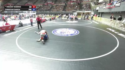 138 lbs Cons. Sub-rd Of 16 - Vincent Ramirez, Delta Wrestling Club vs Christian Garcia, Friendly Hills Wrestling Club