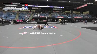 117 lbs Champ. Round 1 - 7 Katherine Heath, Baker vs Kendall Martin, Ottawa