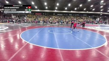 100 lbs Cons. Round 3 - Sailor Matejovsky, Eaglecrest Wrestling vs Keighty Harris, Valley City Express Wrestling