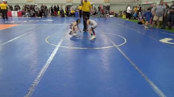 B-45 lbs Semifinal - Luke Pinkerton, OH vs Ty Simmons, MI