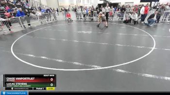 78 lbs Cons. Round 6 - Lucas Stevens, Summit Wrestling Academy vs Chase VanPortfliet, Michigan