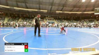 55 lbs Quarterfinal - Zane Gomez, Pomona Elite vs Max Corrado, The Best Wrestler