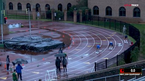 Men's 200m Championship, Heat 6