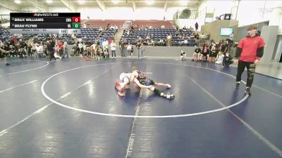 85 lbs Semifinal - Beau Flynn, Champions Wrestling Club vs Brax Williams, Sanderson Wrestling Academy