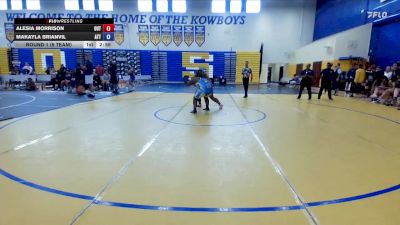 235 lbs Round 1 (6 Team) - Makayla Brianvil, Attack WC vs Alesia Morrison, The Outsiders