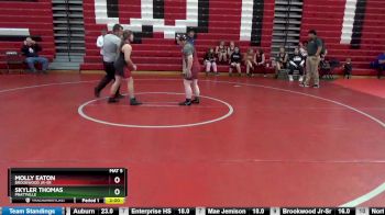 185 lbs Quarterfinal - Skyler Thomas, Prattville vs Molly Eaton, Brookwood Jr-Sr