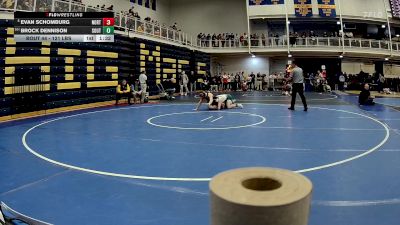 121 lbs Round Of 16 - Evan Schomburg, North Allegheny vs Brock Dennison, South Fayette