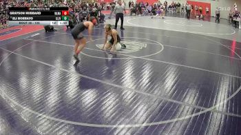 126 lbs Champ. Round 1 - Grayson Hubbard, Williamina vs Eli Borrayo, Cleveland