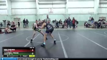 140 lbs Round 1 (8 Team) - Ben Fabuien, Rednose vs Campbell Frook, Ranger WC