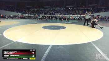 6A-144 lbs Cons. Round 3 - Troy Hockett, David Douglas vs Owen Granberg, Gresham