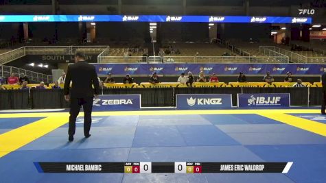 Michael Bambic vs James Eric Waldrop 2026 Pan Jiu Jitsu IBJJF Championship