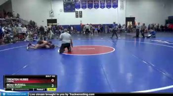 138 lbs Cons. Round 2 - Beau Russell, Natrona County vs Trenten Hubbs, Laramie