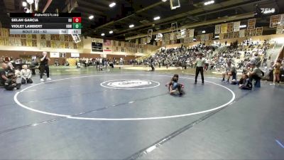 63 lbs 5th Place Match - Violet Lambert, Rancho Bernardo WC vs Selah Garcia, Rough House