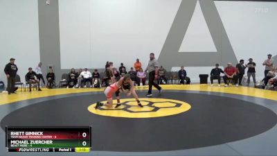 80 lbs Round 4 (6 Team) - Rhett Gimnick, Team Nazar Training Center vs Michael Zuercher, Beast Mode