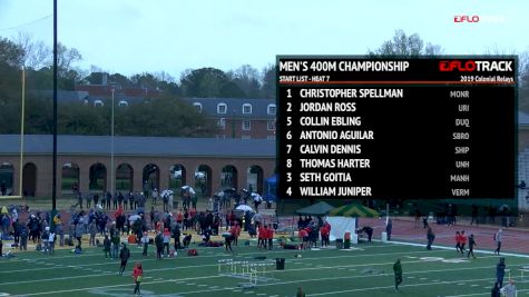 Men's 400m Championship, Heat 7