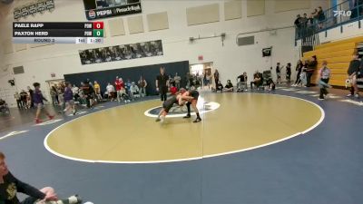 84 lbs Round 3 - Paxton Herd, Powell Middle School vs Paele Rapp, Powell Middle School