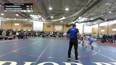 190 lbs Consi Of 8 #2 - Dylan Fitzgerald, Cumberland vs Brandon Medeiros, Barrington