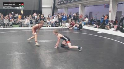 113 lbs Cons. Rd Of 16 - Christian Hill, Elevate Wrestling Club vs Harper Hamacher, MN Elite
