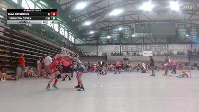 94-104 lbs Round 5 - Juhlycia Covey, Hannibal vs Ella Deterding, Sparta Junior Bulldogs