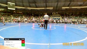 70 lbs Round Of 32 - Landon Wilbur, Predator Wrestling vs Jerell Haynie Jr, D3 Wrestling