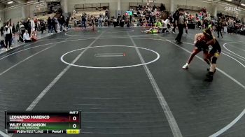 65 lbs Semifinal - Wiley Duncanson, Golden Ring Wrestling vs Leonardo Marenco, Warhawks